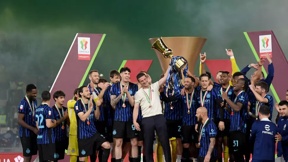 Cristi Chivu, elogiat de presa italiană după ce Inter a câștigat și Cupa Italiei: „A intrat în istorie”